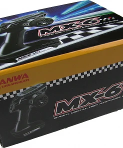 Sanwa MX-6 3-Channel 2.4GHz FH-E Surface Radio With RX-391W Receiver -RC Pulse Garage Store 101a32571a 03