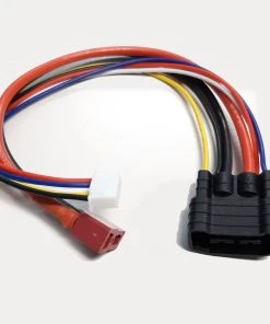 Halko Traxxas ID Male To Deans Female + XH - 4S - Charging Cable 20cm 14AWG
