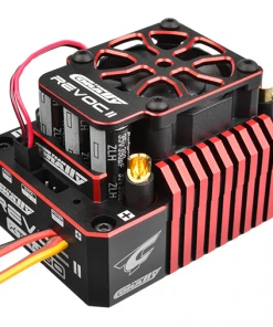 Team Corally Revoc II XTR 160 "Racing Factory" 2-6S ESC For Sensored And Sensorless Motors - 160A: Black / Red -RC Pulse Garage Store 277