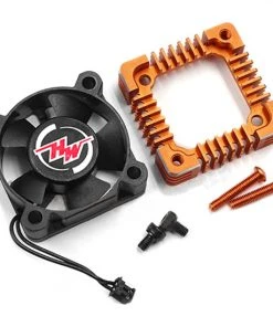 Hobbywing 3010 Fan With Adapter for XR10 Pro G2-Orange