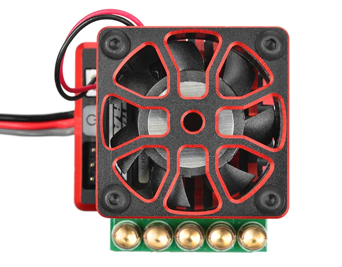 Team Corally Cerix II RS-160 "Racing Factory" 2-3S ESC For Sensored And Sensorless Motors - 160A: Black / Red 6 Team Corally Cerix II RS-160 "Racing Factory" 2-3S ESC For Sensored And Sensorless Motors - 160A: Black / Red - Image 4