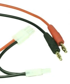 EuroRC Charging Cable 2X Tamiya - 4mm