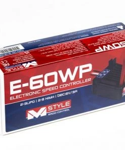 M-Style - E-60WP Waterproof ESC - Tamiya Plug -RC Pulse Garage Store 542408 01