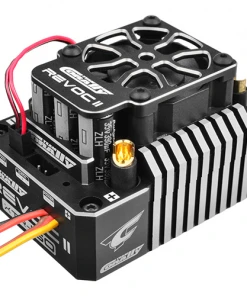 Team Corally Revoc II XTR 160 "Racing Factory" 2-6S ESC For Sensored And Sensorless Motors - 160A: Black / Red -RC Pulse Garage Store 630