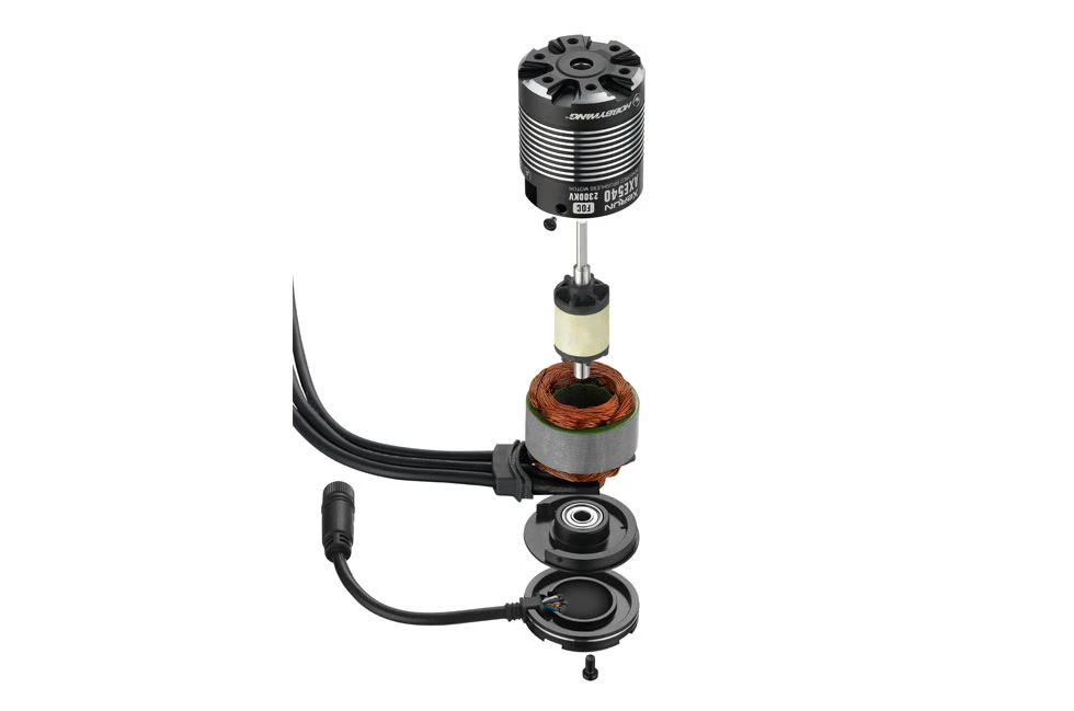 Hobbywing XeRun Axe Brushless 550 Sensored Motor: 2700KV 5 Hobbywing XeRun Axe Brushless 550 Sensored Motor: 2700KV - Image 3