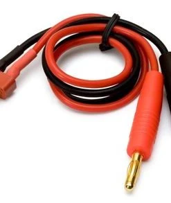 DynoMAX Charge Leads T-Plug Male with 4mm banana plugs