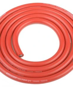 Team Corally Ultra V+ Silicone Wire Super Flexible Red 10AWG 2683 / 0.05 Strands OD 5.5mm 1m