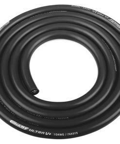 Team Corally Ultra V+ Silicone Wire Super Flexible Black 10AWG 2683 / 0.05 Strands OD 5.5mm 1m
