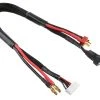 Team Corally Charge/Balance Lead T-Plug 4S Charger 6S XH Connector 4S XH Connector 14 AWG ULTRA V+ Silicone Wire 30cm (1) -RC Pulse Garage Store C 50283