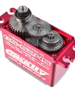 Team Corally CS-5245 HV Ultra High Torque Servo HV Coreless Motor - Steel Gears - Ball Beared - Full Alloy Case - 0.10s/46.9 kg -RC Pulse Garage Store C 52005 D6