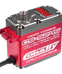 Team Corally CS-5245 HV Ultra High Torque Servo HV Coreless Motor - Steel Gears - Ball Beared - Full Alloy Case - 0.10s/46.9 kg