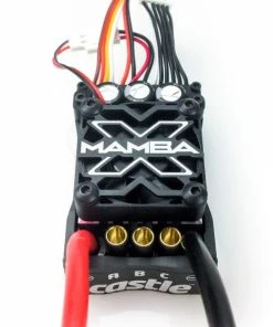 Castle - Mamba X Sensor ESC - 25,2V - 8A Peak - BEC - WP -RC Pulse Garage Store CC010 0155 06 11