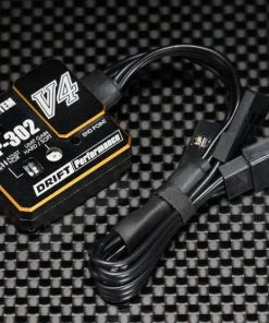 Yokomo Drift Performance Steering Gyro with End Point Adjust (2/3ch): Black