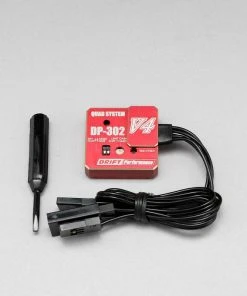 Yokomo Drift Performance Steering Gyro with End Point Adjust (2/3ch): Black -RC Pulse Garage Store DPP 302V4R