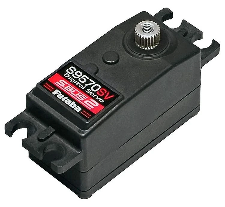 Futaba Low Profile Car/Boat Servo 8.08kg 0.08s HV, SBus2 3 Futaba Low Profile Car/Boat Servo 8.08kg 0.08s HV, SBus2