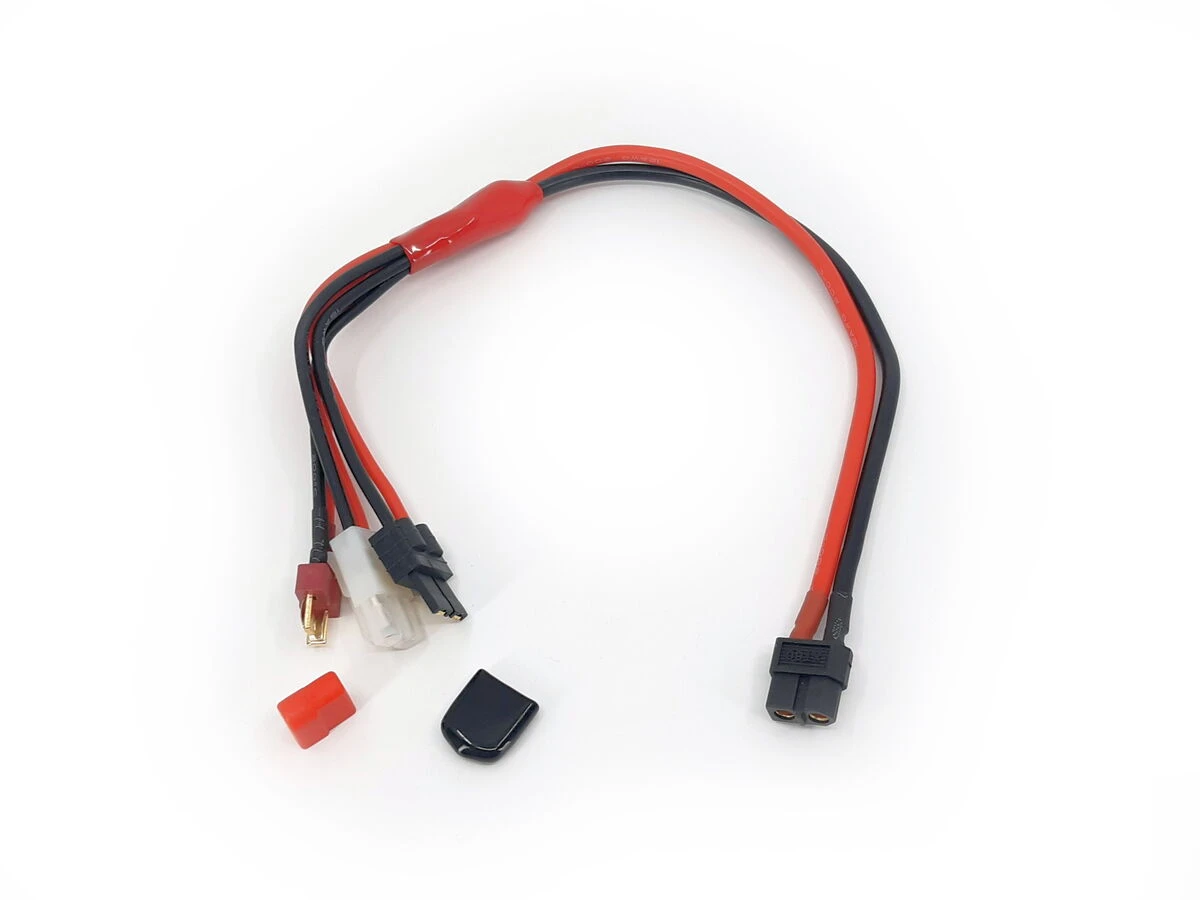 Halko 30cm Charging Cable For Batteries With Deans - Tamiya - TRX Connectors: 4mm Bullet 3 Halko 30cm Charging Cable For Batteries With Deans - Tamiya - TRX Connectors: 4mm Bullet