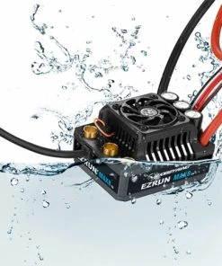Hobbywing Ezrun MAX8 G2 SD - 4278SD 2250kV Sensor 3-6S 1/8 Combo (XT90) -RC Pulse Garage Store HW38010400S 6