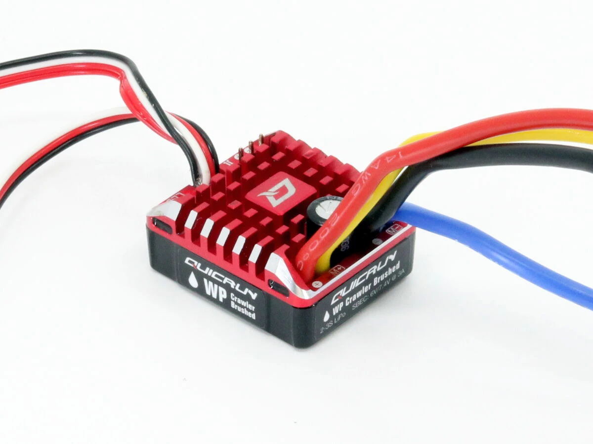 Hobbywing QuicRun WP Crawler Brushed 80A Esc 3 Hobbywing QuicRun WP Crawler Brushed 80A Esc