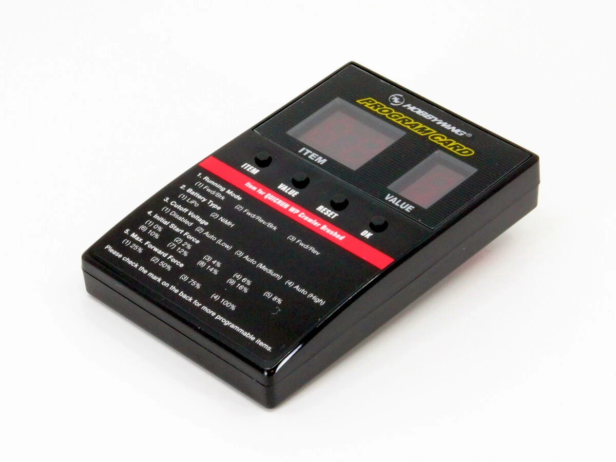 Hobbywing QuicRun WP Crawler Brushed 80A Esc 7 Hobbywing QuicRun WP Crawler Brushed 80A Esc - Image 5