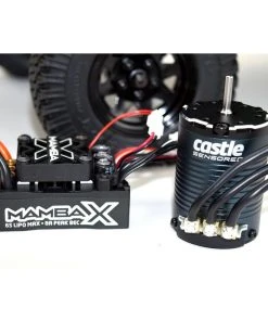 Castle Creations Mamba X Crawler Edition 25.2V ESC & 1406-1900KV Sensored Waterproof Combo -RC Pulse Garage Store Mamba X Crawler Combo 3 Z