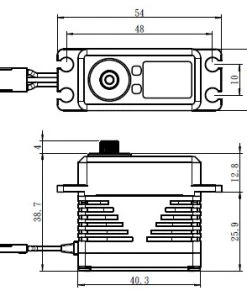 Savöx SB-2290SG 50kg/0.13 (7.4V) Brushless Servo -RC Pulse Garage Store SAV SB2290SG 7