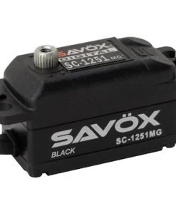 Savöx SC-1251MG Servo 9Kg 0,09s Coreless Black Edition Low
