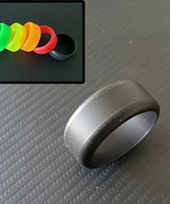 Vigor High Grip Steering Pad for Sanwa & Futaba: Black