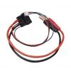 EuroRC Halko Traxxas ID Male To 4mm Bullet + XH - 2S - Charging Cable 20cm 14AWG