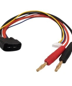 Halko Traxxas ID Male To 4mm Bullet + XH - 3S - Charging Cable 20cm 14AWG
