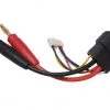 Halko Traxxas ID Male To 4mm Bullet + XH - 4S - Charging Cable 5cm 14AWG -RC Pulse Garage Store euro 1351 4 2