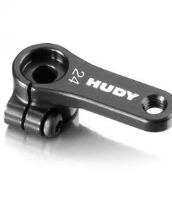 Hudy Alu Clamp Servo Horn - Hitec - Offset - 24T