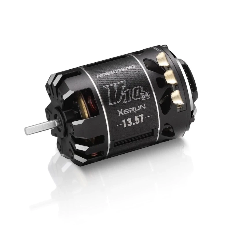 Hobbywing XeRun V10 G4 Competition Stock Sensored Brushless Motor: 13.5T 3 Hobbywing XeRun V10 G4 Competition Stock Sensored Brushless Motor: 13.5T