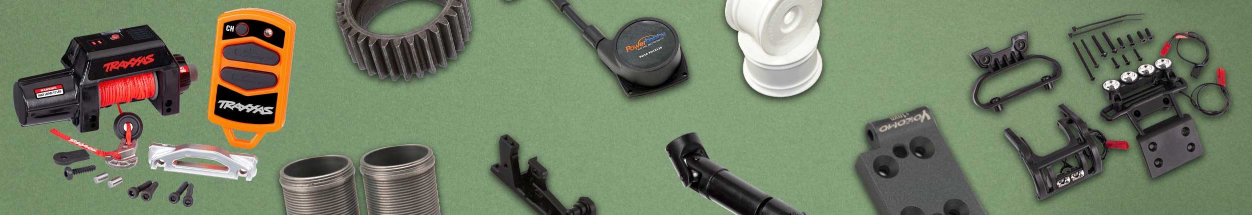RC Pulse Garage Store -RC Pulse Garage Store RCCarSparePartsLandingHH Banner